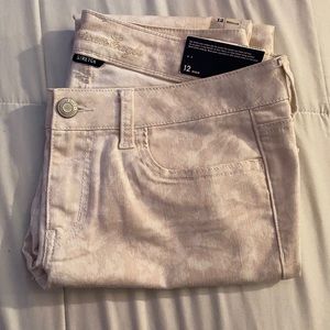 NWT American Eagle Jegging Floral Pattern Size 12